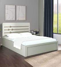 Kingston Queen Size Bed In White