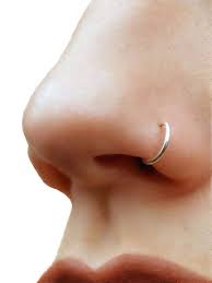 Amazon.com: Sterling Silver Faux Clip-On Nose Ring 20g - No Piercing Needed : Handmade Products