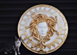 Athena Shield With Medusa Head Greek
