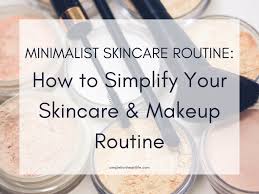 minimalist skincare routine how to