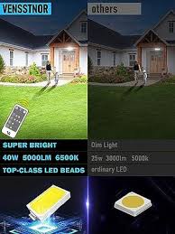 Vensstnor Motion Sensor Outdoor Lights