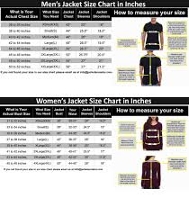 Size Chart Jackets Creator