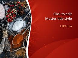 Free Spicy Food Powerpoint Template Free Powerpoint Templates