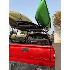 pickup truck rack with 2 sets kayak j