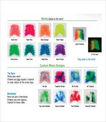 Food Coloring Chart 9 Free Pdf Documents Download Free