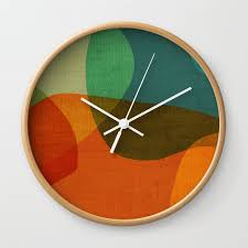 Art Wall Clock By Emcdesignlab