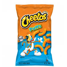 cheetos puffs cheese snacks case