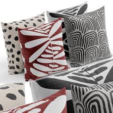 ikea decorative pillows 3d model for