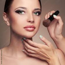 beauty makeup cosmetic applying