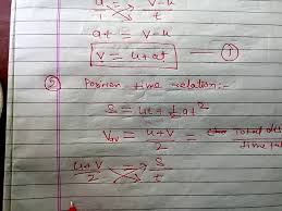 Derivation Of Equation Of Motion By