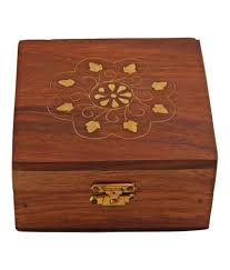 desi karigar wooden jewellery box at