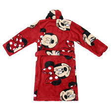 disney minnie gift set bathrobe