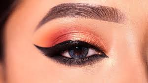 bold kajal eye makeup look simple