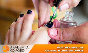manicure pedicure and nail technician