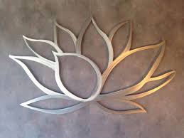lotus flower metal wall art lotus