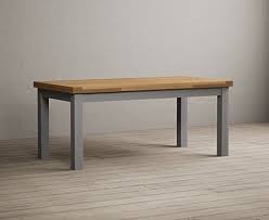 Light Grey Painted Dining Table