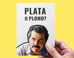 Free pdf book book title: Pablo Escobar Card Etsy