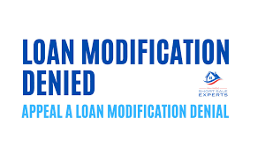 loan modification is denied