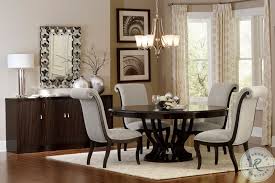 Savion Espresso Oval Extendable Dining