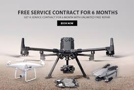 drone service contract packages dubai