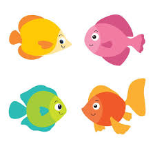 fish clipart vector art icons and
