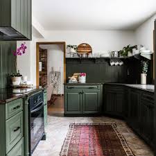 5 botanical green kitchens we love tinted