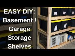 How To Build Strong Storage Shelves For