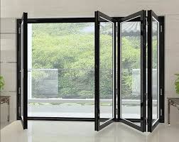 Acoustic Aluminium Folding Glass Door
