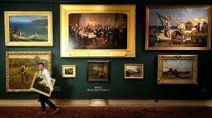 British museums are hanging fake art ...