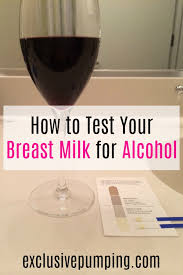 Testing Breast Milk For Alcohol An Experiment Using Milkscreen