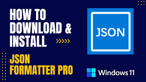 install json formatter pro for windows