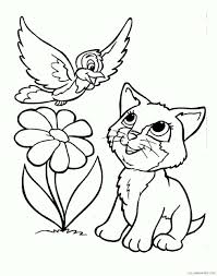 A kitten is a young cat. Kitten Coloring Sheets Animal Coloring Pages Printable 2021 2635 Coloring4free Coloring4free Com