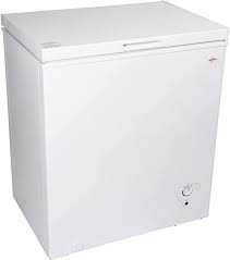 A cubic foot is the space filled by a cube that is one foot deep by one foot high by one foot wide. Amazon Com Koolatron Ktcf155 Compact Chest 5 0 Cubic Feet Capacity And Removeable Wire Basket Mini Freezer Ideal For Home Apartment Condo Cabin Basement White Appliances