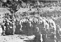 Image result for IMAGES OF In the village of Mikleus, 1942, a Catholic parish priest "converting" in bulk hundreds of peasants.