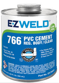 40 and up to 2 in. 766 Pvc Cement Regular Body Clear Umc