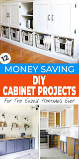 I'll show you how to build a pantry out of a single sheet of plywood! 12 Money Saving Diy Cabinets For The Easiest Remodels Ever The Budget Decorator