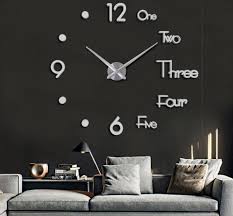 Large Wall Clock Luminous Classic Wall