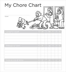 Sample Kids Chore Chart Template 8 Free Documents In Pdf