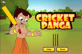 chota bheem cricket panga cricket game