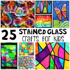 25 Beautiful Stained Glass Crafts For Kids