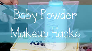 amazing makeup tips using baby powder