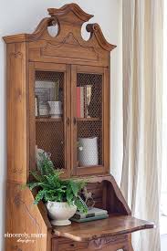 6 s p 0 o 4 n s a k o 2 r c 4 e d f f j. Petite Antique Secretary Desk The Hunt Is Over Sincerely Marie Designs