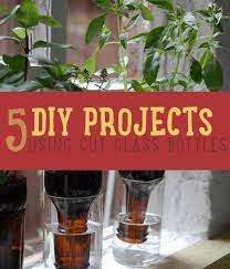 Diy Projects Using Cut Glass Bottles