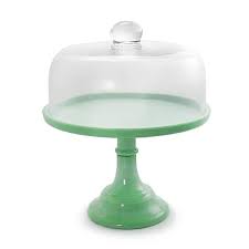Gibson Cake Stand With Glass Lid