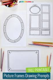 picture frame drawing prompts free