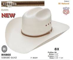 Stetson Bisbee 8x Straw Cowboy Hat