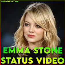 emma stone beautiful looks status video