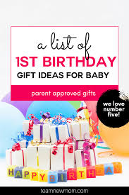 first birthday gift ideas that baby and