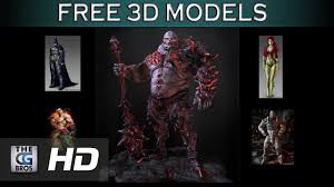 Where Are The Best Free Downloadable High Res 3d Character Models On