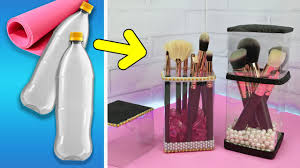 how to make makeup brush holder